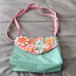 Target Pink and Mint Floral Bag